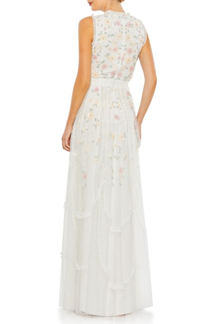 dress with floral print