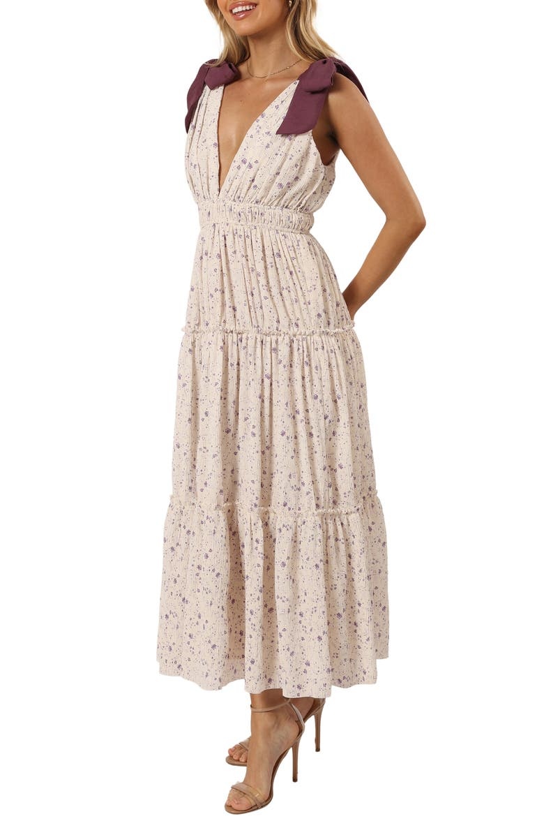 dress with floral print