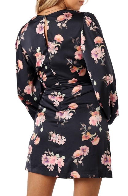 dress with floral print
