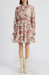 dress with floral print