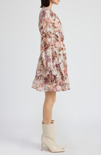 dress with floral print