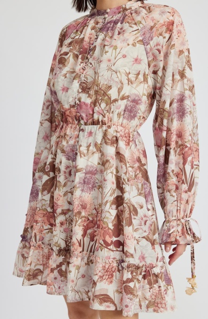 dress with floral print