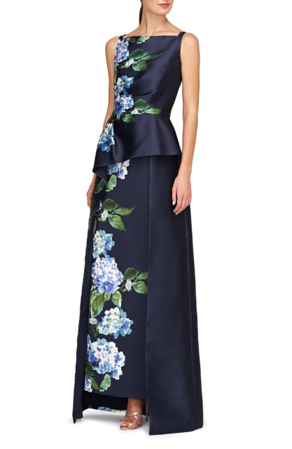 dress with floral print