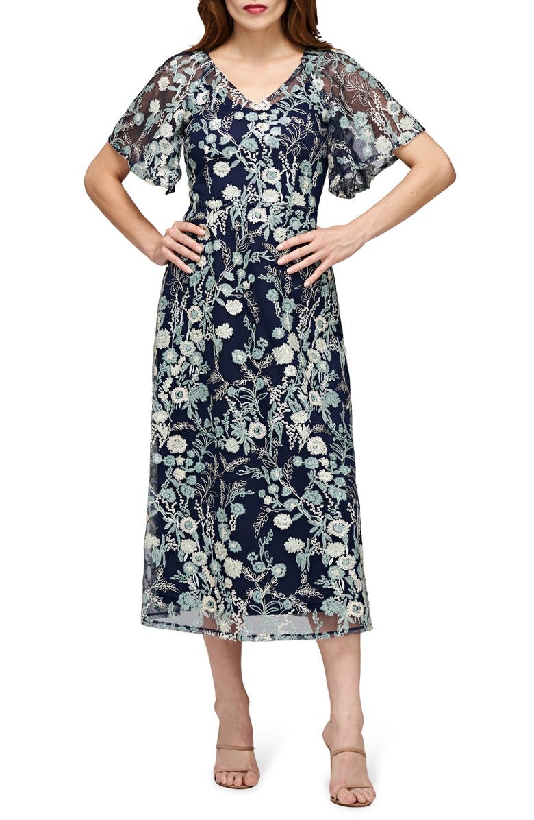 dress with floral print