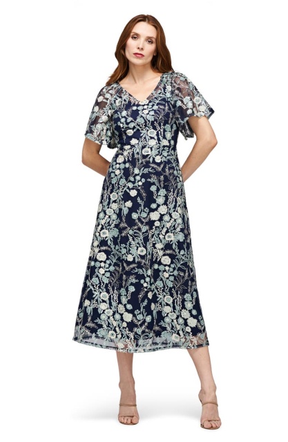 dress with floral print