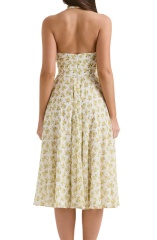 dress with floral print