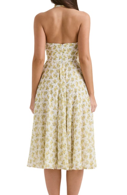 dress with floral print
