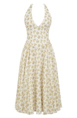 dress with floral print