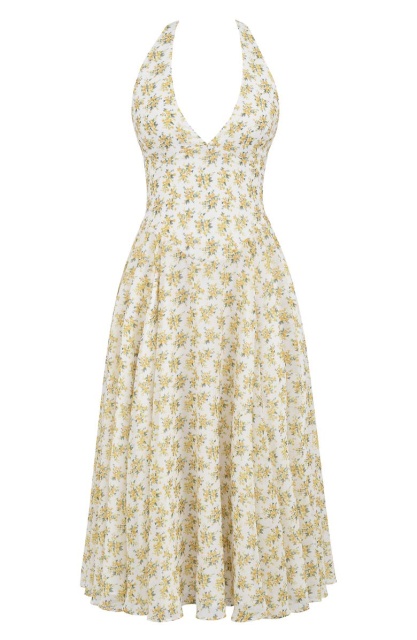 dress with floral print