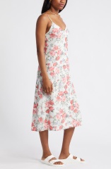 dress with floral print