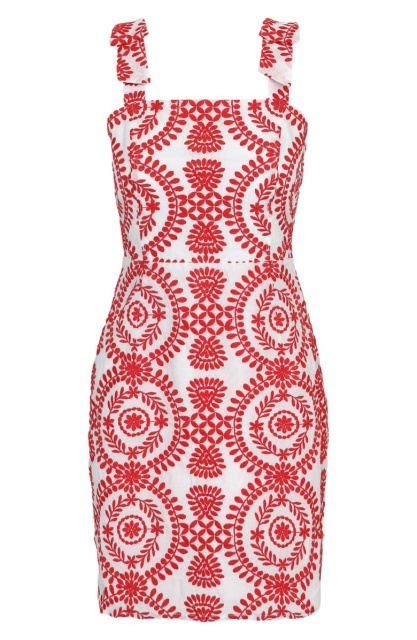 dress with floral print