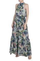 dress with floral print
