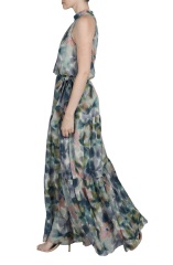 dress with floral print