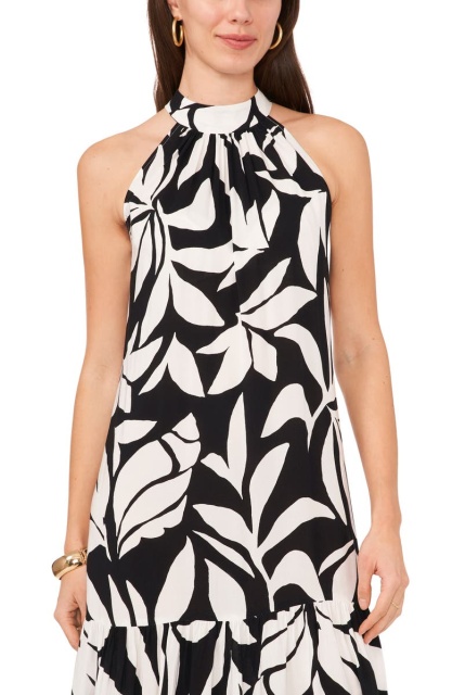 dress with floral print