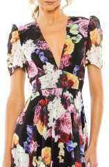 dress with floral print