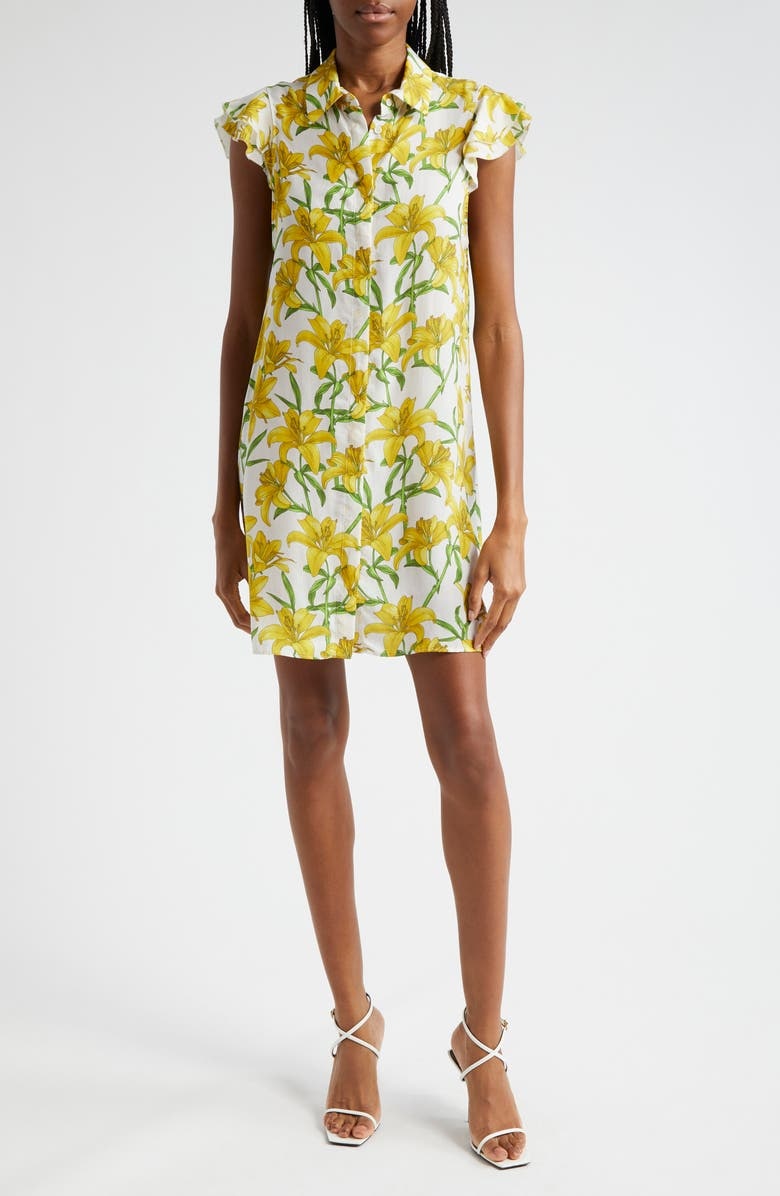 dress with floral print