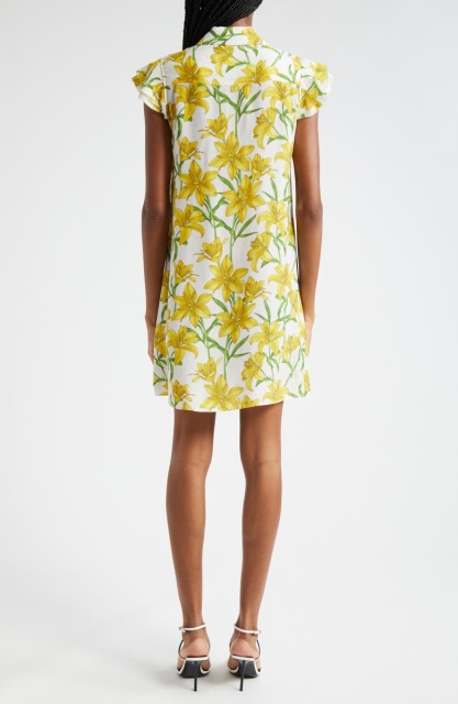 dress with floral print