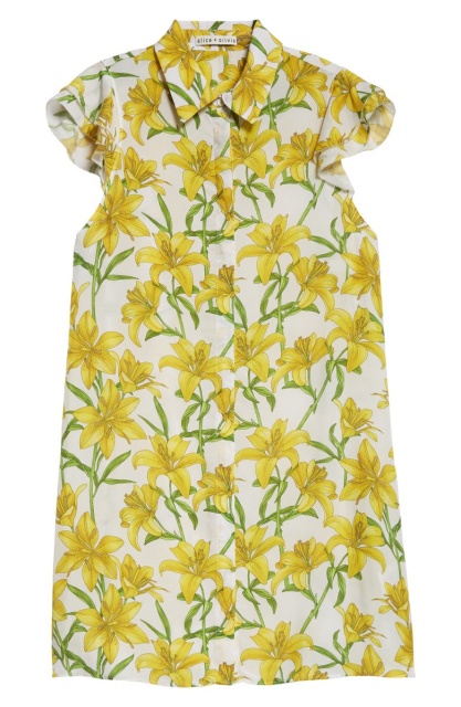 dress with floral print