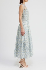 dress with floral print