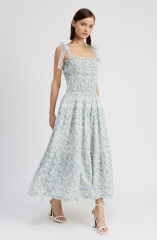 dress with floral print