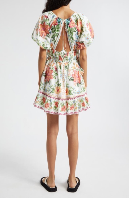 dress with floral print