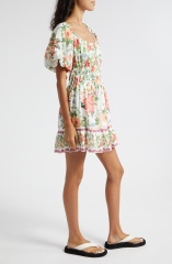 dress with floral print