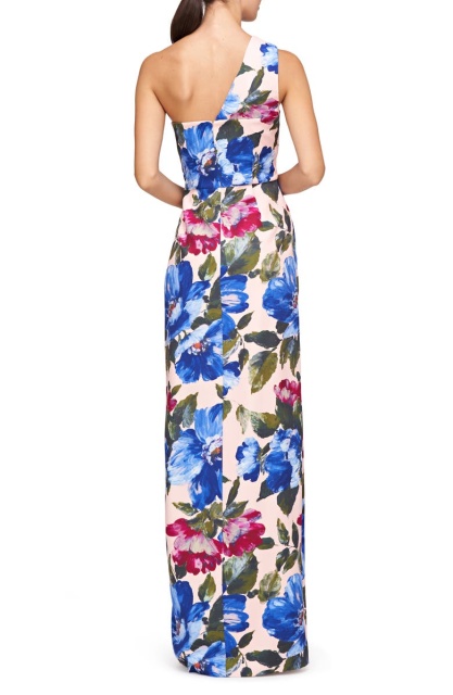 Floral Print Gown
