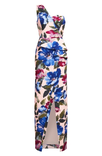 Floral Print Gown