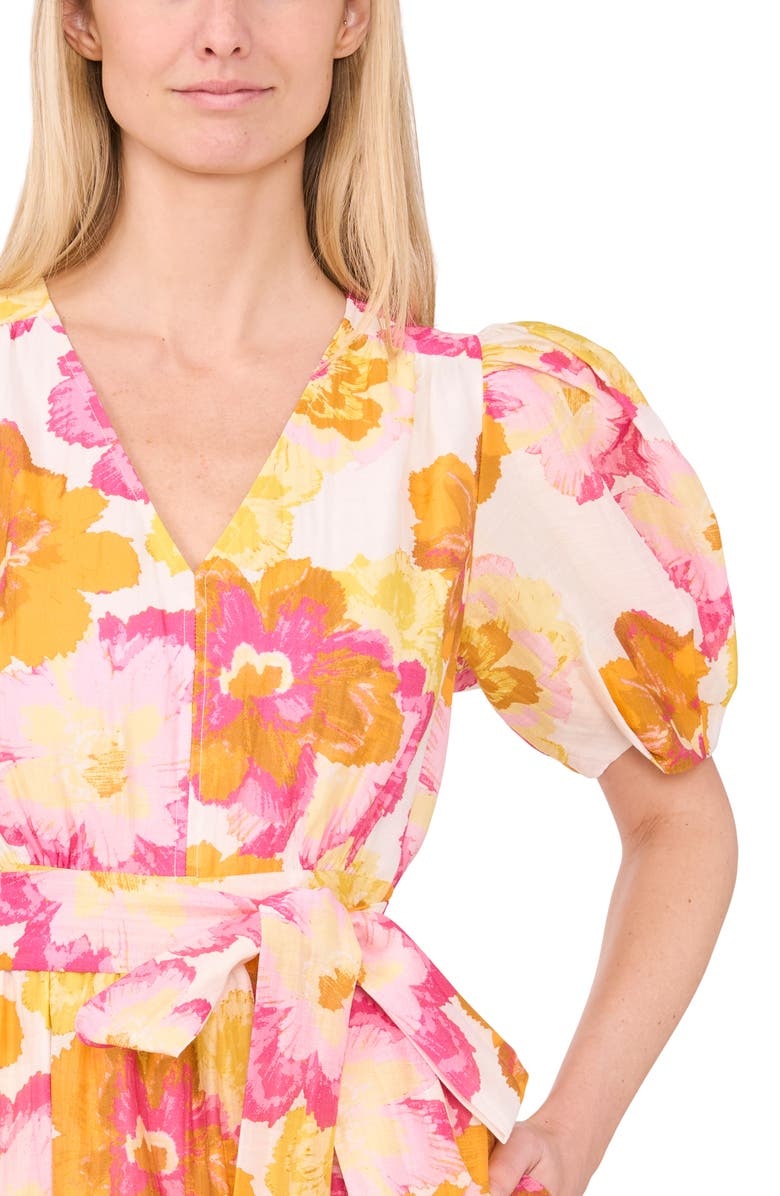 Floral Print Gown