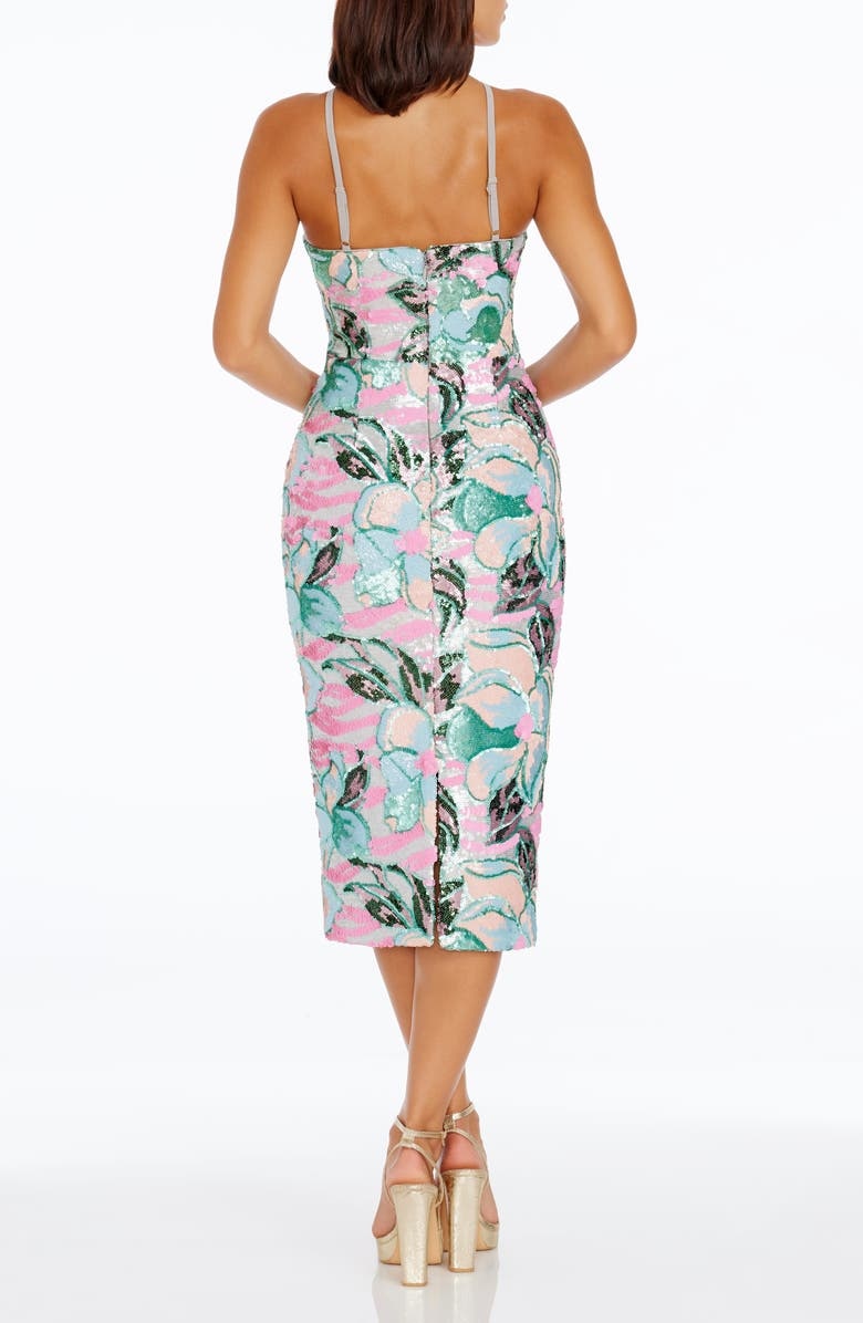 Floral Print Gown