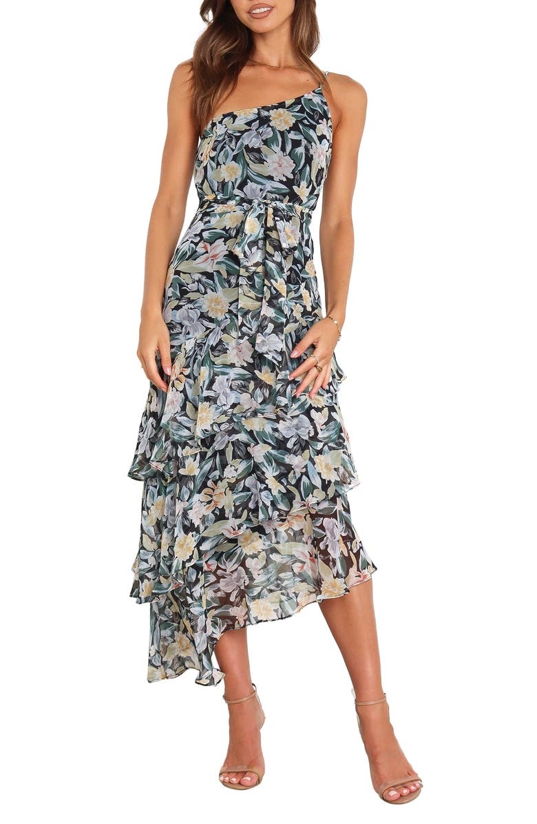 Floral Print Gown