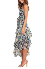 Floral Print Gown