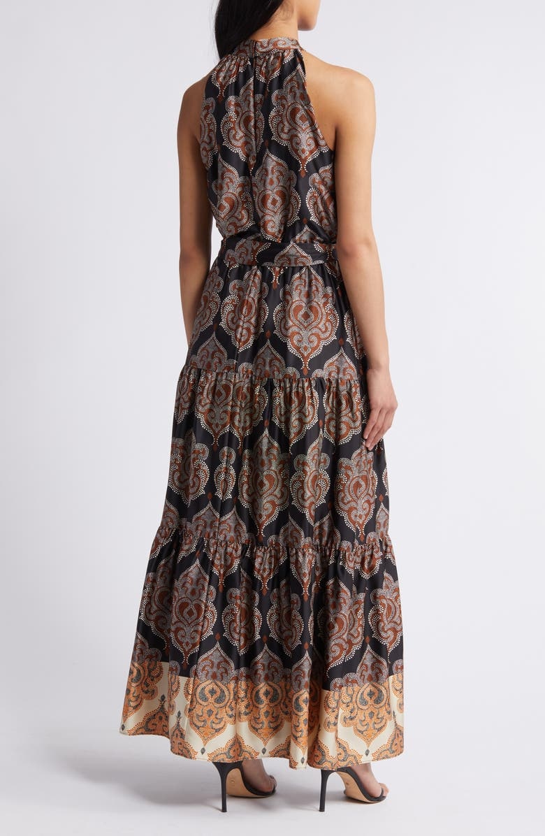 Floral Print Gown