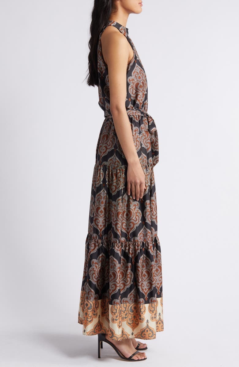 Floral Print Gown