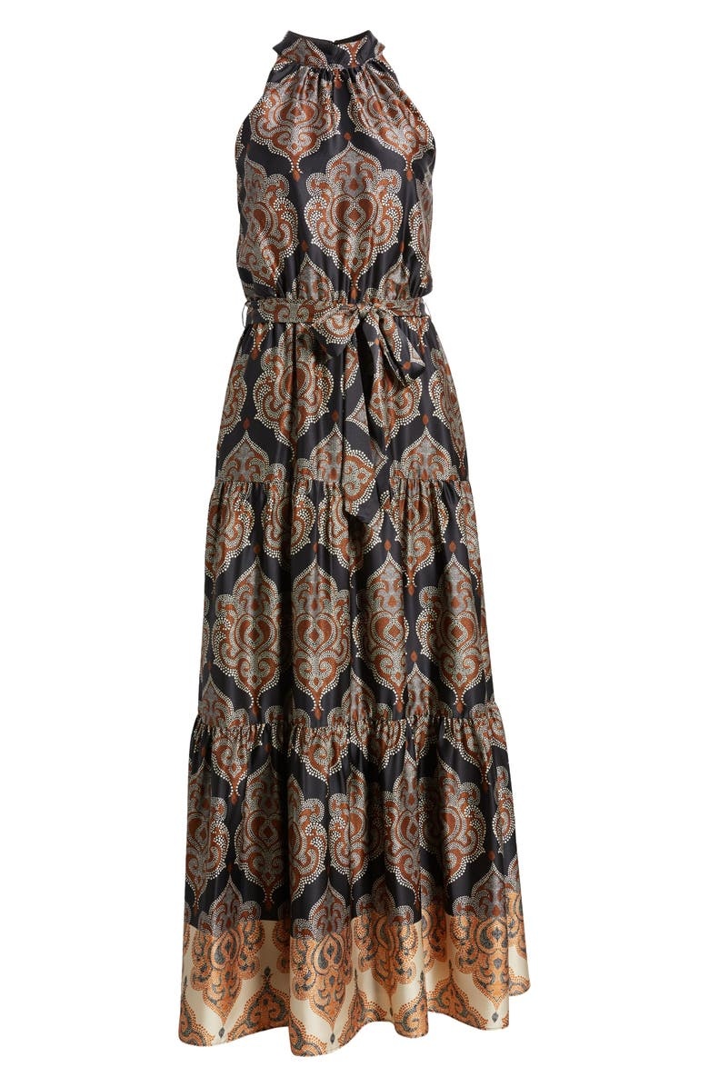 Floral Print Gown