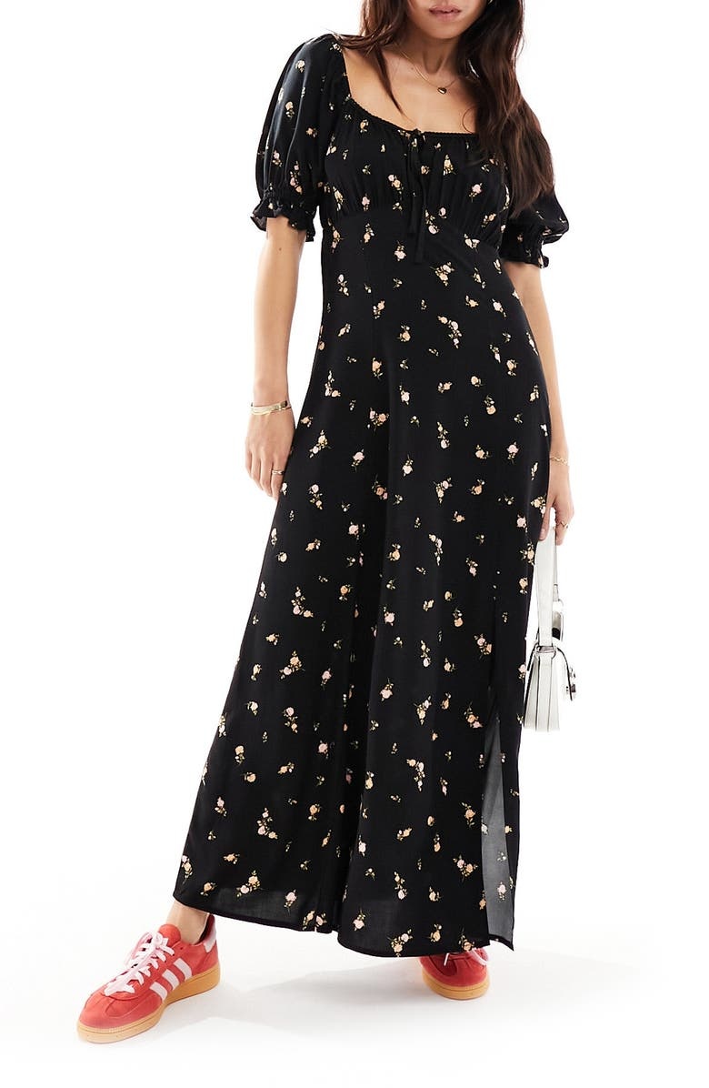 dress with floral print