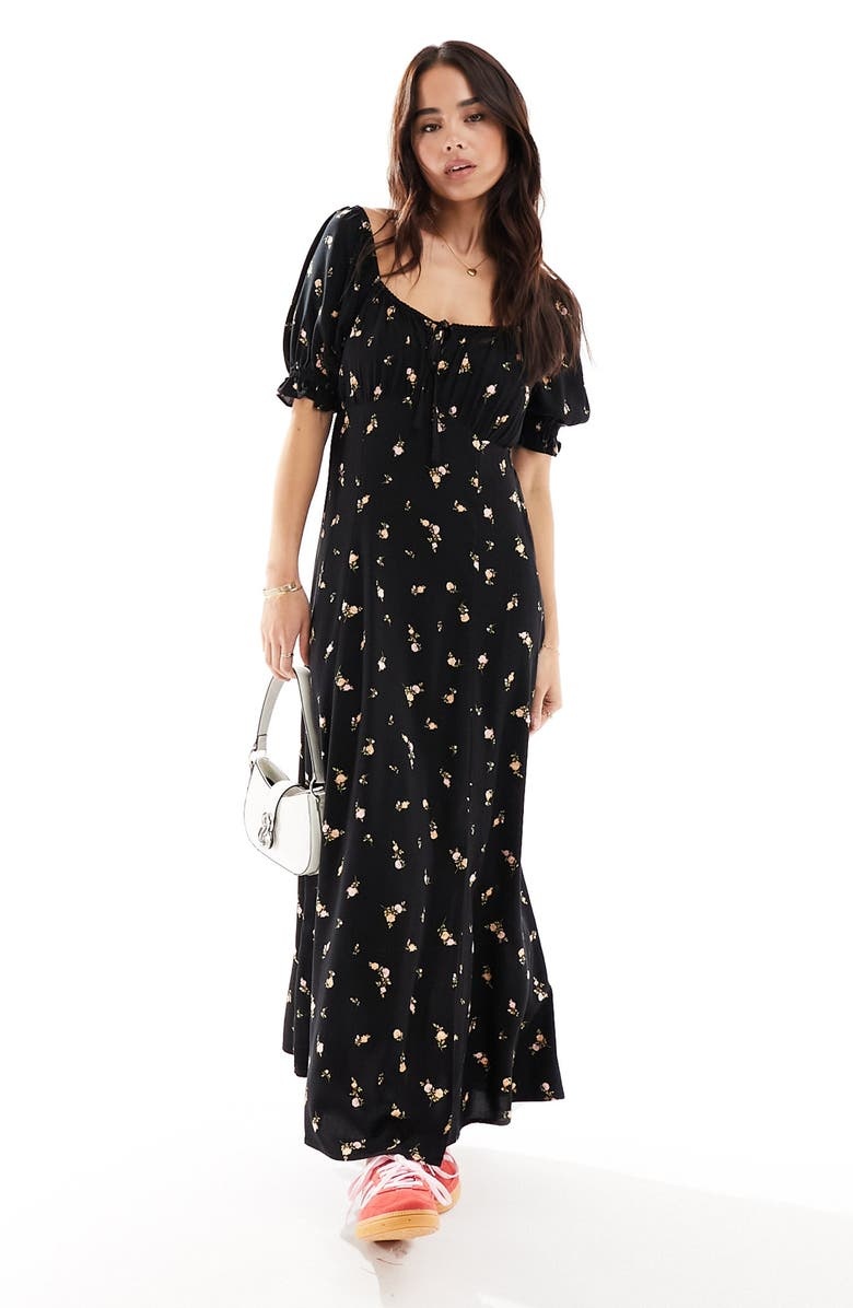 dress with floral print