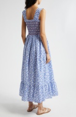 dress with floral print