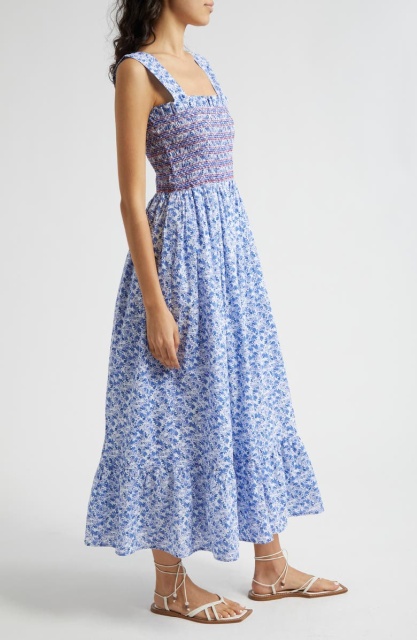 dress with floral print