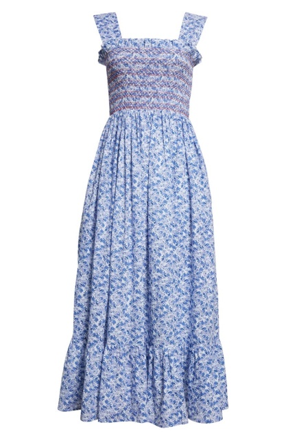dress with floral print