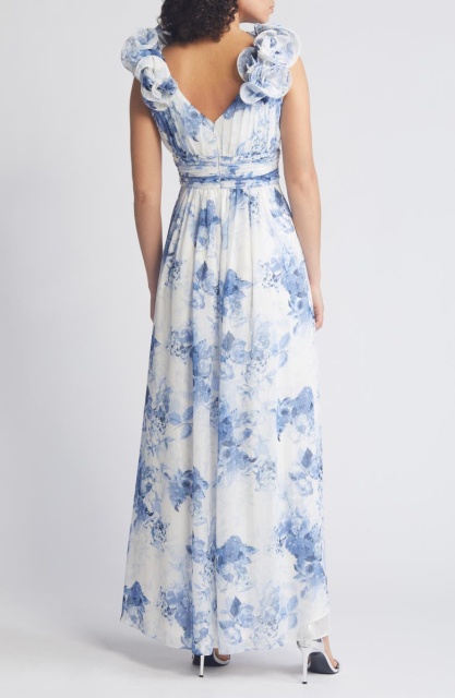 dress with floral print