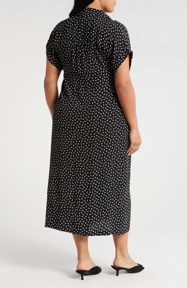 dress with floral print