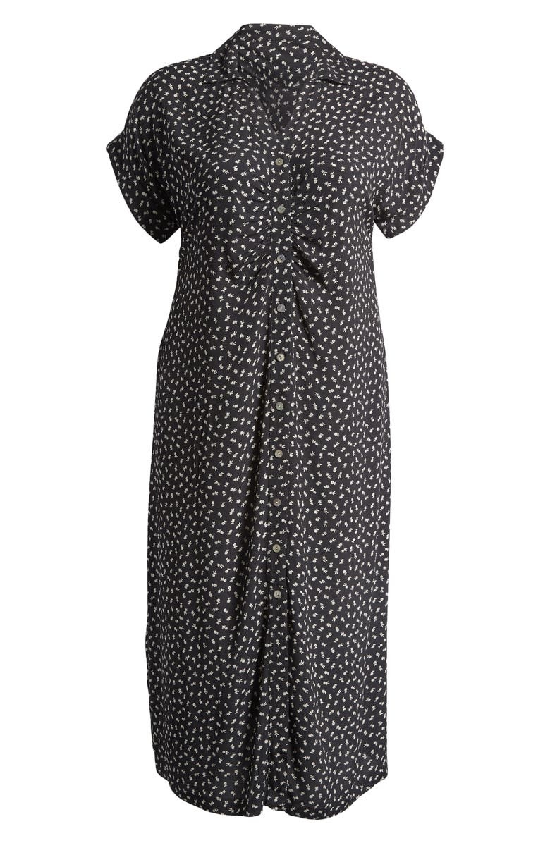 dress with floral print