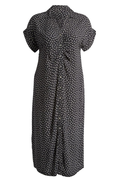 dress with floral print