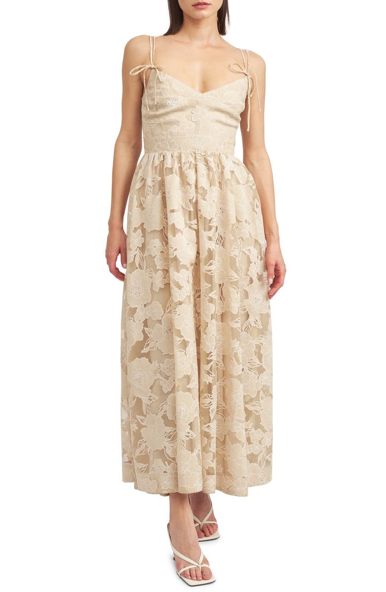 dress with floral print