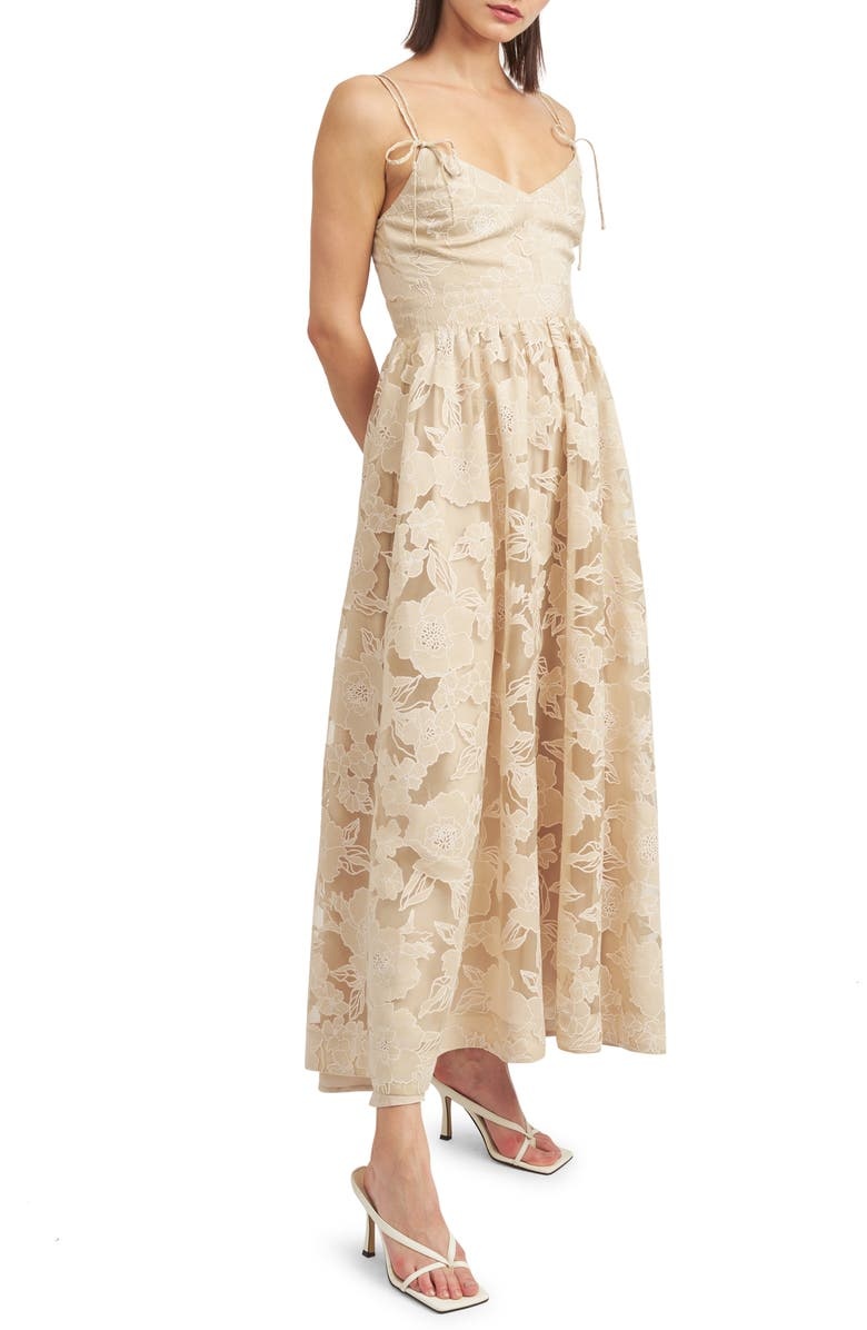 dress with floral print