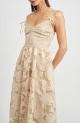 dress with floral print