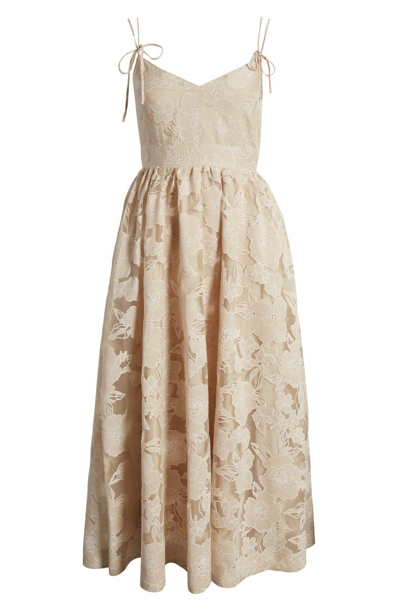 dress with floral print