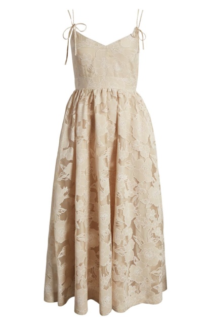 dress with floral print