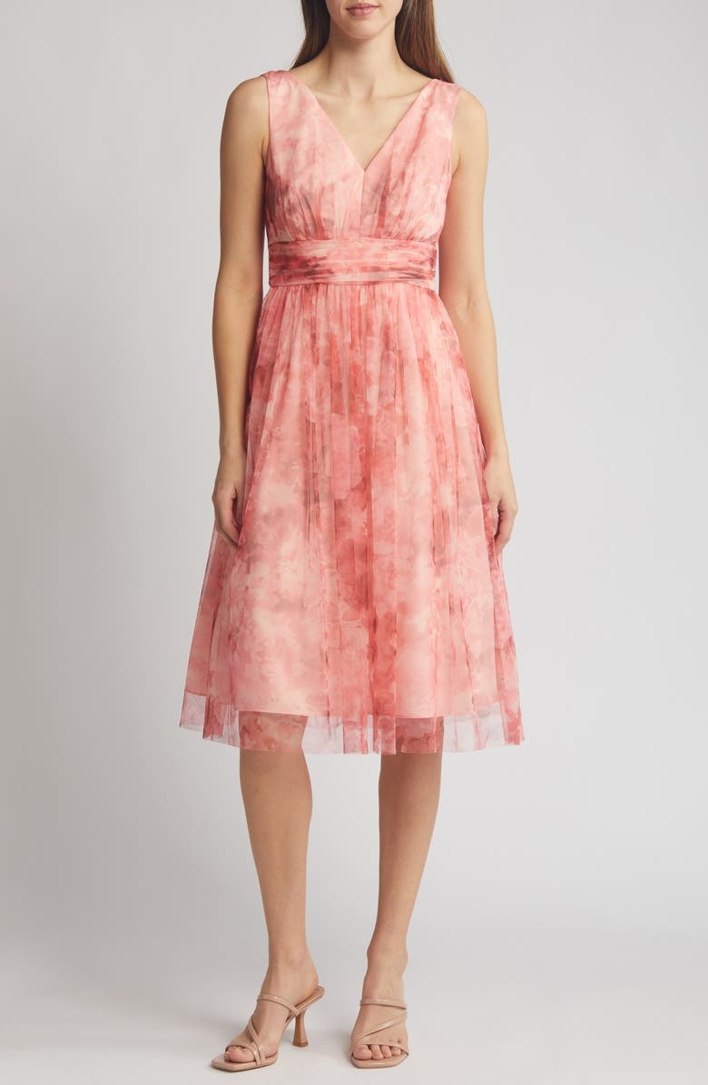 dress with floral print